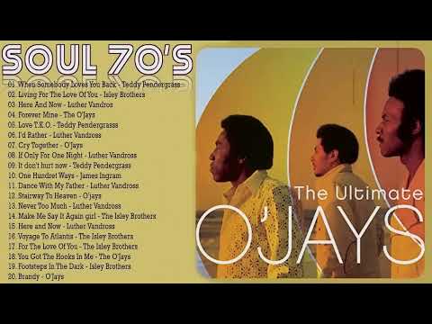 Isley Brothers, The O'Jays, Teddy Pendergrass, Luther Vandross, Marvin Gaye, Al Green - SOUL 70's