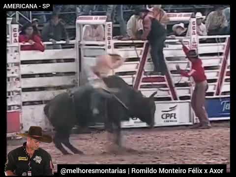 🇧🇷 Romildo Monteiro Félix x Axor - Encontro de Lendas #rodeio #rodeo