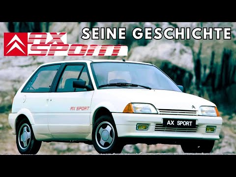 Citroën AX SPORT: Der erste echte Sportwagen von Citroën
