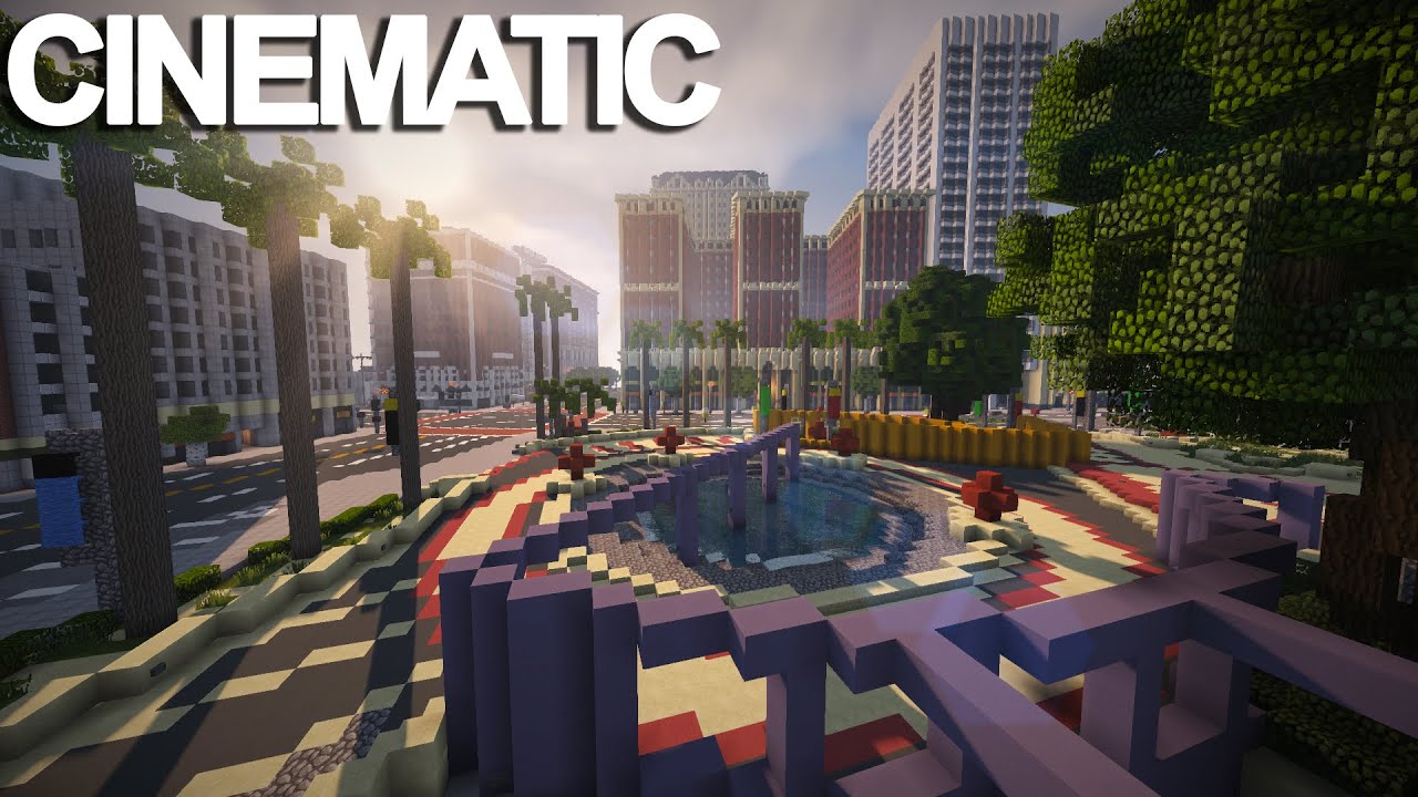 GTA 5 in Minecraft CINEMATIC #1 | Downtown - YouTube
