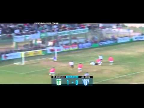Sportivo Belgrano 1 - Juventud Unida 0. Gol de Ramírez. 19-7-2015