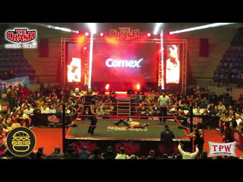 3a LUCHA   BENDITO ELEMENTAL, BLACK DANGER  VS  TOTO NINJA MACK DESTINY