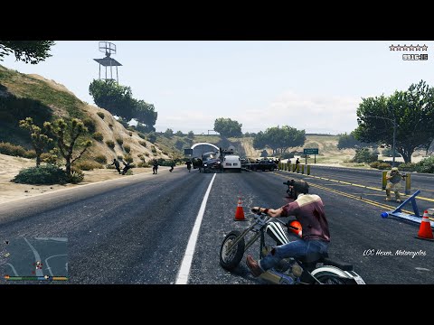 GTA V Hookies Bar Rampage + Fighter Jets Air Combat + 10 Star Escape(RDE 4.0.1 Expansion)