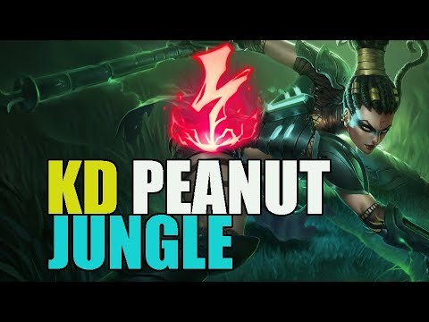 Kingzone DragonX Peanut Play Nidalee Jungle Pro Replays