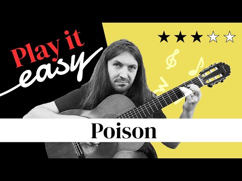 Poison - Alice Cooper guitar cover