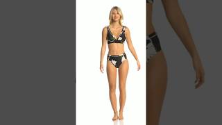 Robin Piccone Elisa Over The Shoulder Bikini Top | SwimOutlet.com