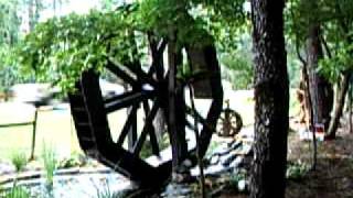 preview picture of video 'wooden waterwheel Land suwanee ga-w.Betterbuilt waterwheels.co'