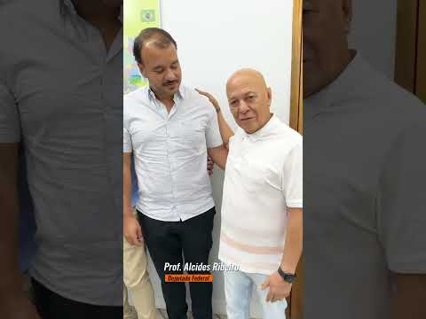 Recebi hoje em nosso escritório político, a comitiva de Pilar de Goiás!