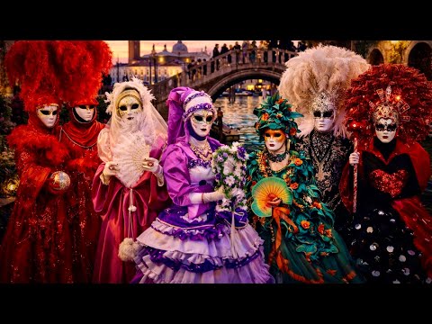Venice Carnival 2026 ???? – The Most Beautiful Celebration in Italy’s Olympic Year | 4K