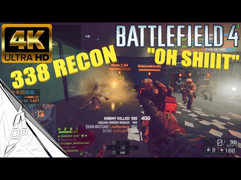 BF4 338 RECON 8X CQB _ BATTLEFIELD 4 PC GAMEPLAY [4K 60FPS] #gameplay #battlefield4 #bf4 #bf4in2023