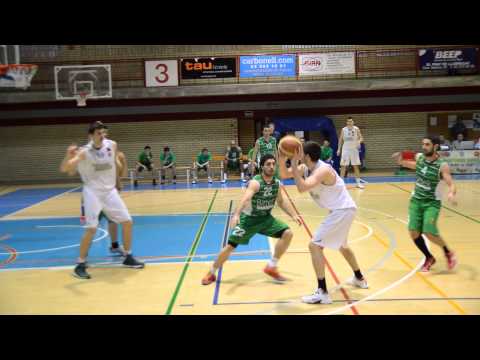 Play Off Leb Plata Prat 70 - Zornotza 61 Tall d'Abalde pel mig de la zona