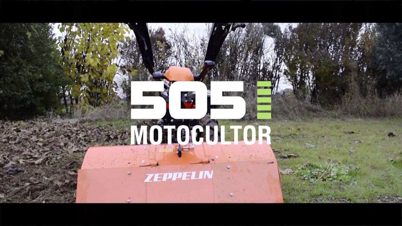 Motoculteur Zeppelin 505D Kama Moteur diesel 10 Hp