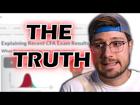 THE CFA INSTITUE HAS SPOKEN (Explaining the Pass Rates)