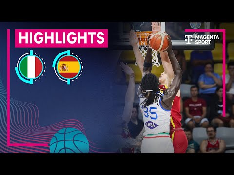 Mitfavorit steht vor dem Aus! Italien - Spanien, Highlights | FIBA EuroBasket 2025 | MAGENTA SPORT