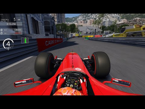 Ferrari F2004 (Slick Tyres) - Monaco 2022 - Assetto Corsa