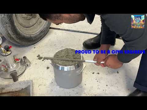 ASTM C 231 | Air Entrainment Test on Concrete Mixture
