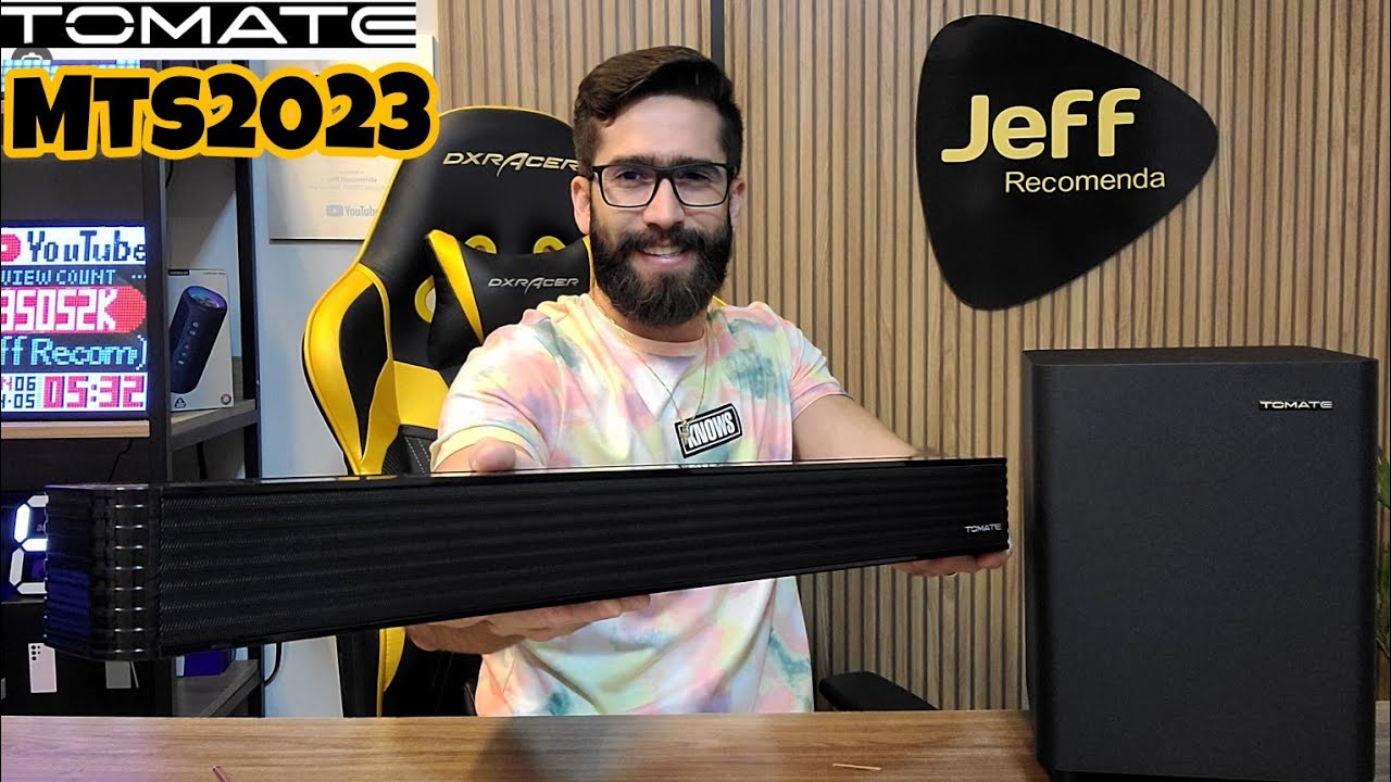 Soundbar TOMATE MTS2023 130W: O melhor custo benefício DISPARADO! (Analise/Unboxing)