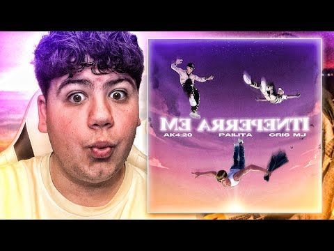 YA ESTA AQUI EL PALO DE 🇨🇱🔥 | REACCION a ME ARREPENTÍ - AK4:20 FT PAILITA ,CRIS MJ