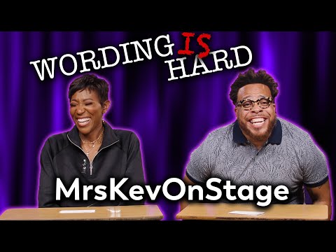 MrsKevOnStage Vs Tahir Moore - WORDING IS HARD REMATCH!