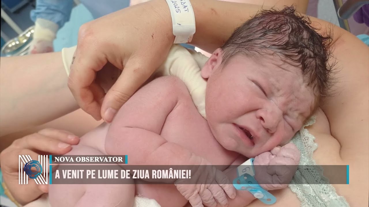 A venit pe lume de Ziua României!