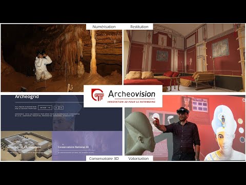 Archeovision Demoreel 2019 French