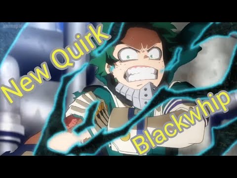 Midoriya's new Quirk awakening "Blackwhip" | Boku no Hero Academia 5th Season