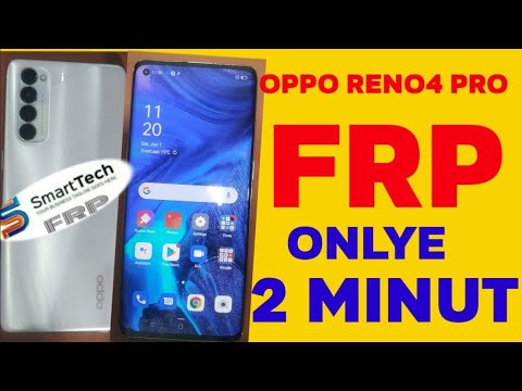 Without PC!!! Oppo Reno4 Pro CPH2109, Remove Google Account, Bypass FRP.
