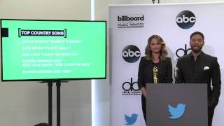 Jussie Smollett Announces Top Country Song Finalists - BBMA Nominations 2015