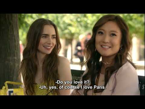 Reported Speech - Emily in Paris S01E01 (Emily meets Mindy scene)