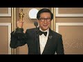Oscars: Ke Huy Quan, Best Supporting Actor | Full Backstage Interview