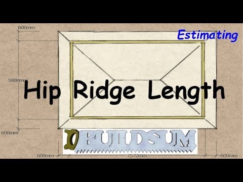 Hip Roof Ridge Length