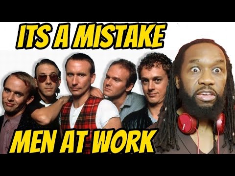 MEN AT WORK Its a mistake music Reaction - Great song with scary message! First time hearing