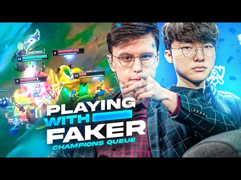 CAEDREL PLAYS CHAMPION QUEUE WITH T1