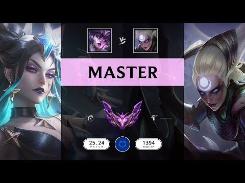 Master Match: Syndra vs Diana - EUW server Patch 25.24