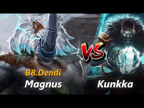 How to Magnus mid vs Kunkka (feat. Dendi) | First 7 minutes