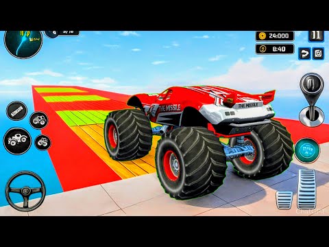 Monster Truck Derby Racing Crash Stunts - Car Games - Truck Games - Android Gameplay