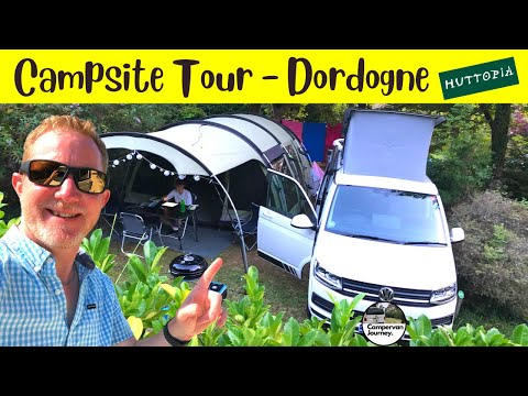 Dordogne Campsite Review - Huttopia Sarlat - Camping with our VW California