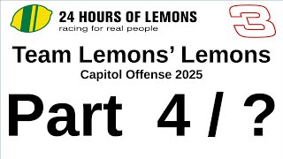 Team Lemons' Lemons Car #3 - Capital Offense 2025 at Summit Point Raceway - 24 Hours of LeMons!