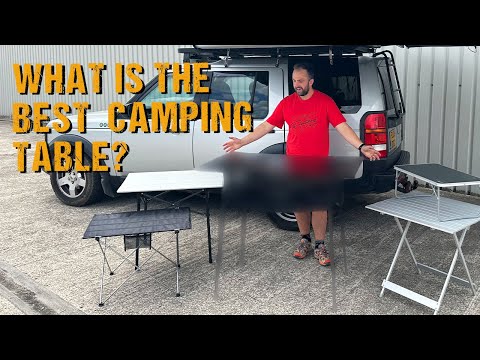 The Best Camping Table? Featuring Kampa & ARB