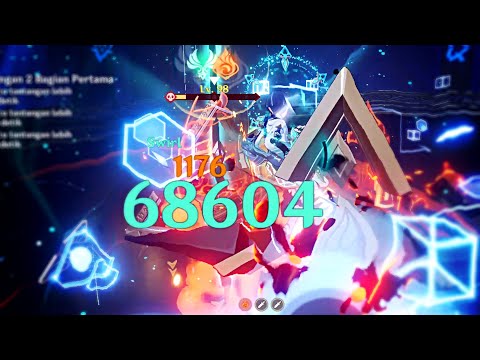 i finally found my best Hypercarry Scaramouche Team~ C0R4 Widsith Wanderer Gameplay - ft. C0 Faruzan