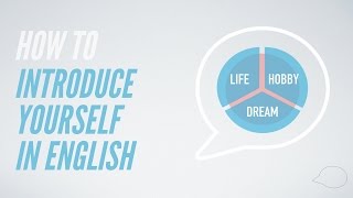 How to Introduce yourself in English