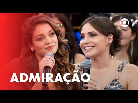 Sophie Charlotte se declara para Letícia Colin e fala sobre Todas As Flores | Altas Horas | TV Globo