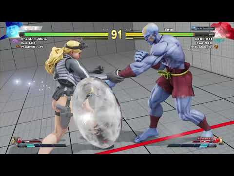 Phantom-Miria (Kolin,1431) VS XXJECOXX (Dhalsim,20230)