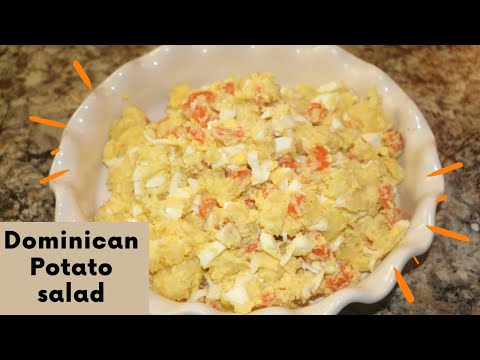 Dominican potato salad| Recipes with Ros Emely