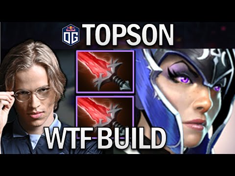 OG.TOPSON LUNA WITH DOUBLE CRYSTALIS - DOTA 2 7.29 GAMEPLAY