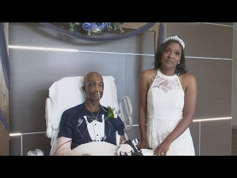 Tanesha and Preston Cobb get married in Augusta burn unit | 11alive.com