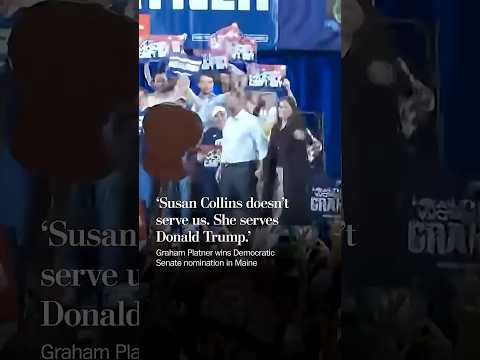 Graham Platner wins Democratic Senate nomination in Maine