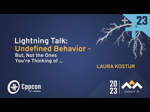 Lightning Talk: Undefined Behavior - Toolkit to Improve Communication With Clients - Laura Kostur