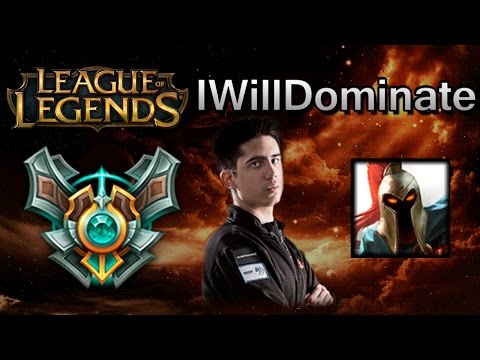 IWillDominate - Pantheon vs Lee Sin - Jungle - Master Preseason S5 | 249