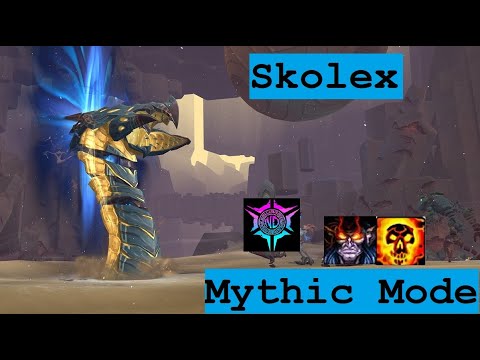 Never Dies vs Skolex Mythic Mode (Demonology Warlock/ Shadow Priest PoV)